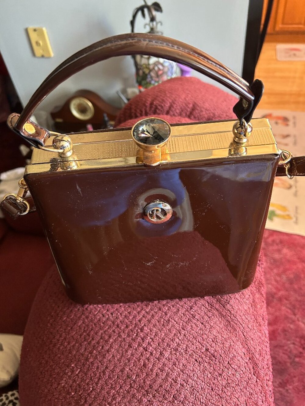 50's deco  purse